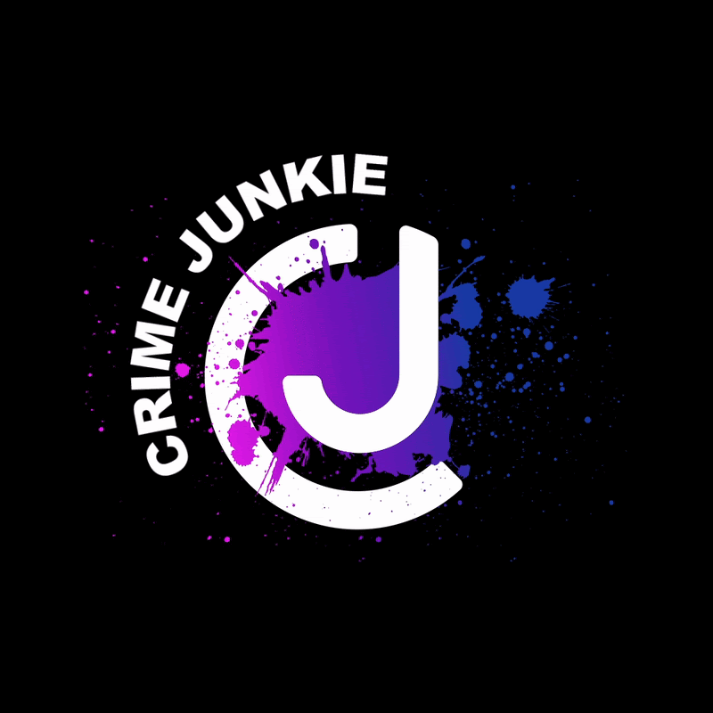 CrimeJunkie_Logo_White_Curved_Animated Crime Junkie