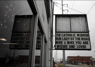 Photo of Our Lady of the road Sign