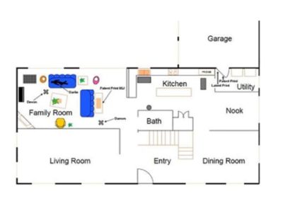 Layout of Routier Home