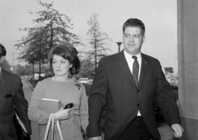 Alice and Eddie Crimmins walking together