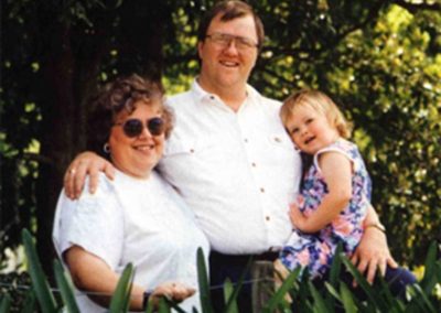 Christine, Mark, and Amber Lundy