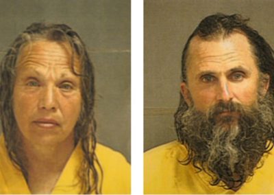 Wanda Barzee and Brian David Mitchell mugshots