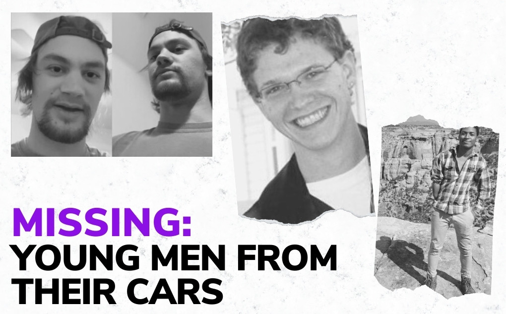 MISSING: Young Men From Their Cars