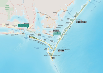 Cape Lookout Map