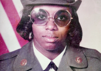 Juanita Jones in uniform