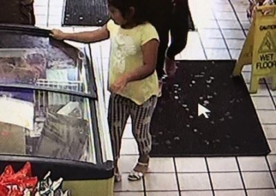 close up Surveillance footage of Dulce Maria Alavez