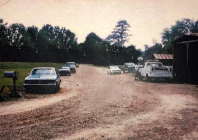 The dirt road that runs past Jimmie Jackson’s Grocery in 1992