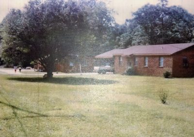 Leola’s sisters’ houses, where everyone gathered for the Mother’s Day potluck, in 1992