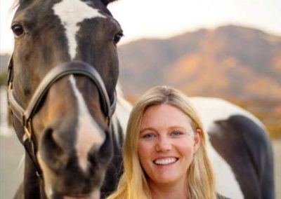 Jaycee Dugard and horse