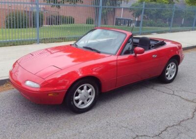 1991 Red Mazda Miata