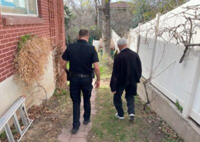 Salt Lake City PD Lt Cody Lougy and Cordon Parks