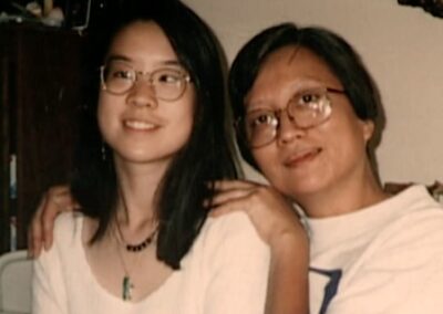 Fiona Yu (left).