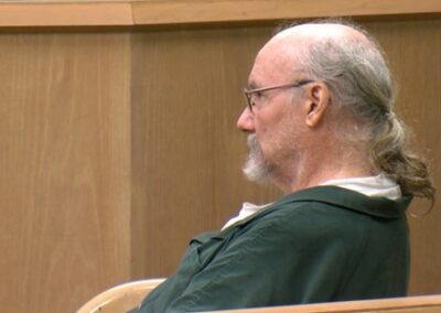 James Phelps in court.