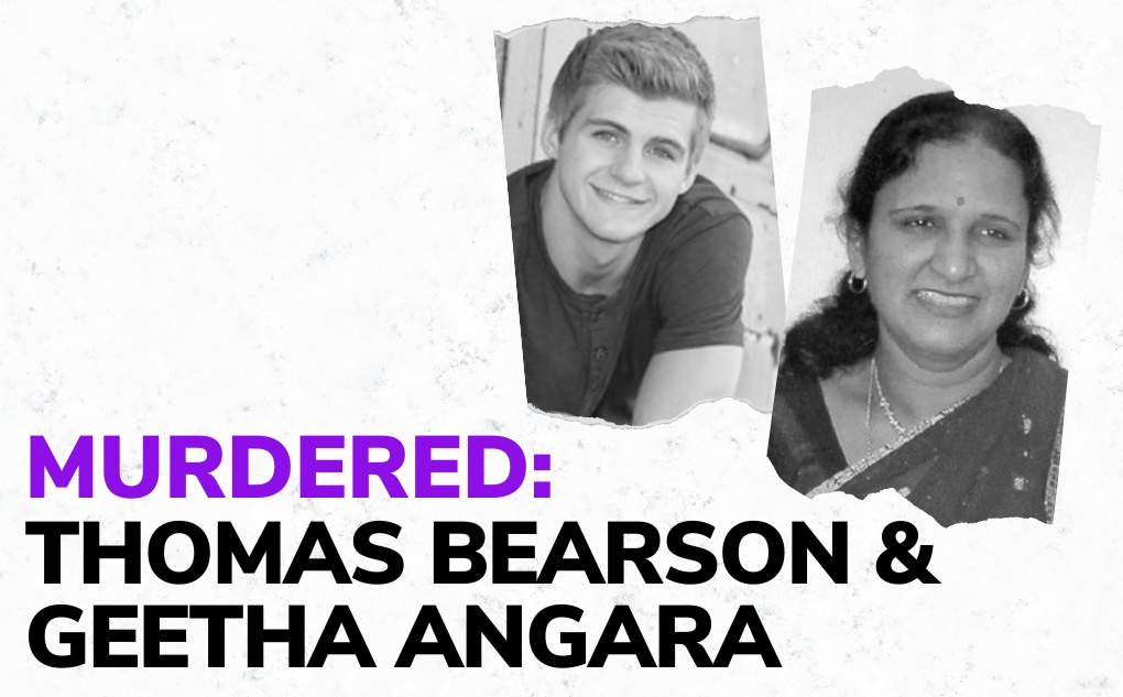 MURDERED: Thomas Bearson & Geetha Angara