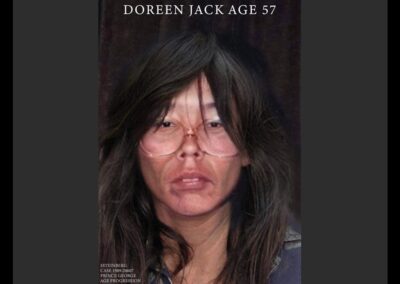 Doreen Jack age progression