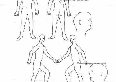 Autopsy diagram.