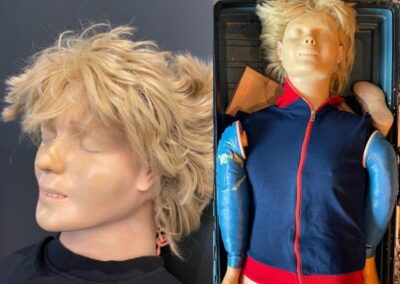 Resusci Annie Doll.