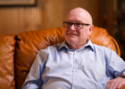 Peggy’s brother, Tom Hettrick.