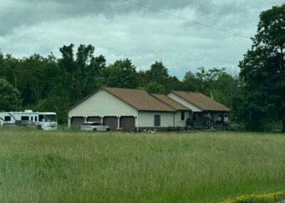 The former house of the Markley’s.