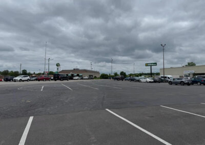 Current parking lot where the truck was found.