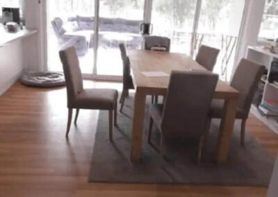 Erin’s dining room.