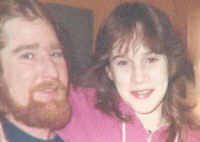 Wendy and her father Wayne.