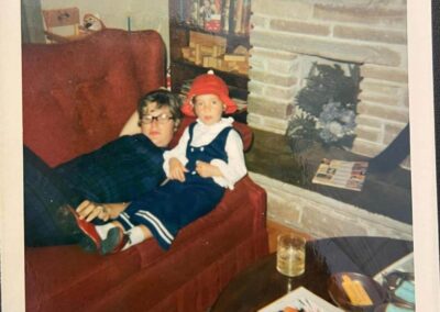 Dawn and her mother.