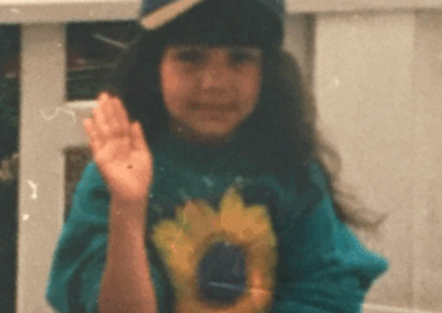 Brit Prawat as a child