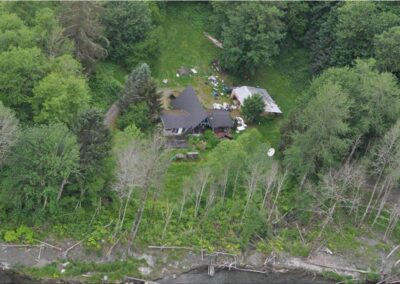 John’s house and property that is searched.
