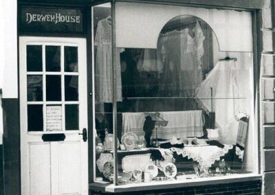 Outside of Trevaline’s antique store.