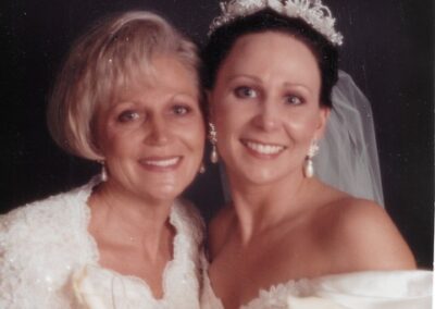 Mary Ann with her daughter, Robin