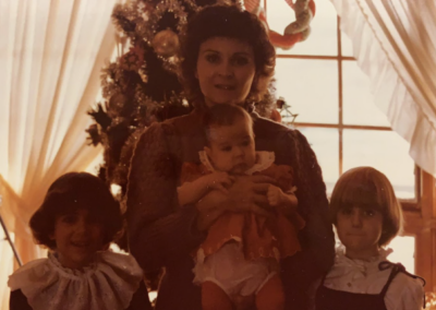 Darlene Hulse with her daughters