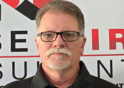 Arson expert, Dale Reisen