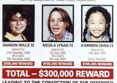 A reward poster for information on Mr. Cruel