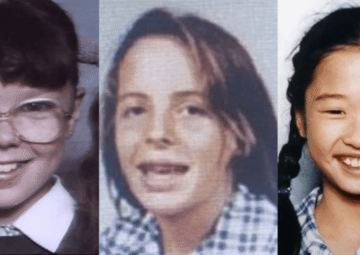 Left to right: Sharon Wills, Nicola "Nicki" Lynas, and Karmein Chan