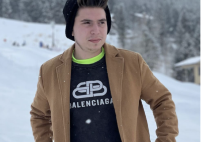 A photo of Blake from 2021