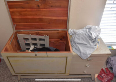 The chest Brandon says he found Jo-Jo in