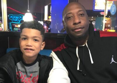 Jo-Jo and his father, Joseph