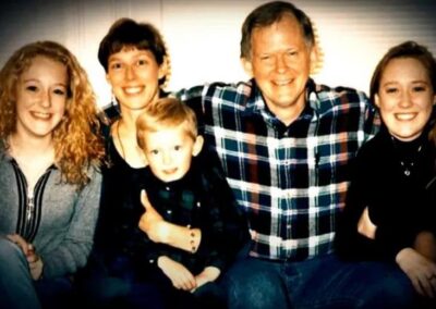 Bill and Mary Yoder with their three children