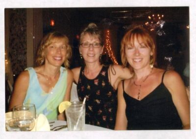 Mary and her sisters, Sallie and Janine