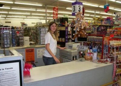 Brittany working at ALCO