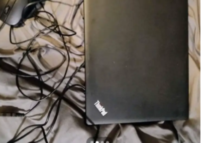 The Facebook Marketplace listing that Tyler made for a laptop