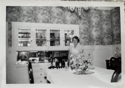 Margaret Reimann in her home