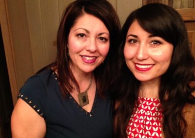 Melissa’s sister, Trudy, and Trudy’s daughter, Jazmin