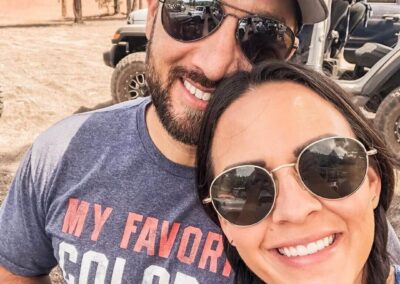 Nick and his wife, Alysha Cordova