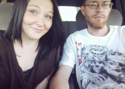 Brittany and her husband, Eric Shank