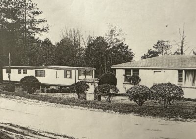 The home where Beatrice went missing after her husband left for work.