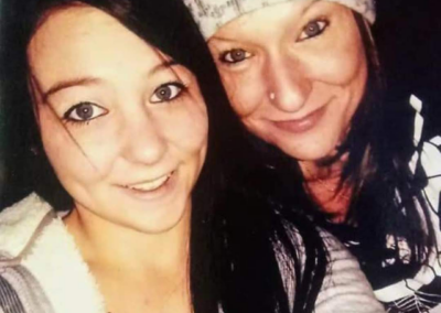 Brittany and her mother, Jessica Rolfe