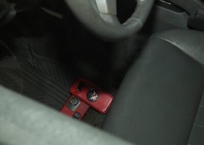 Joseph’s phones that were left in his car before entering the Banfield home.