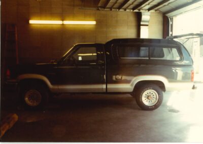 Tracey Krueger's new Ford pickup